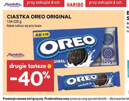 Ciastka Oreo Original promocja w Stokrotka