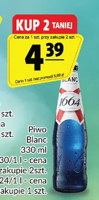 Piwo Blanc promocja w Prim Market