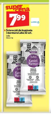 Ściereczki do kamienia i marmuru Luba promocja w TOPAZ