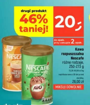 Kawa rozpuszczalna Nescafe promocja w Dealz