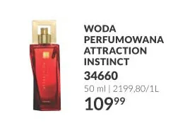 Woda perfumowana Attraction Instinct Avon promocja w AVON
