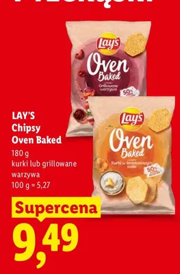 Chipsy Oven Baked promocja w Lidl
