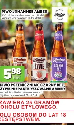 Piwo Pszeniczniak Amber promocja w Stokrotka