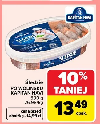 Śledzie po wołyńsku promocja w Carrefour