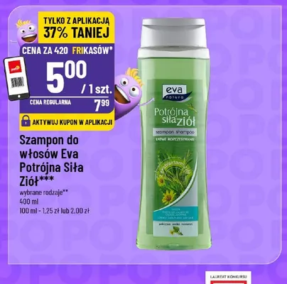 Szampon do włosów Eva Potrójna Siła Ziół promocja w POLOmarket