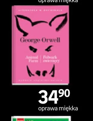 Książka George Orwell Animal Farm promocja w Empik