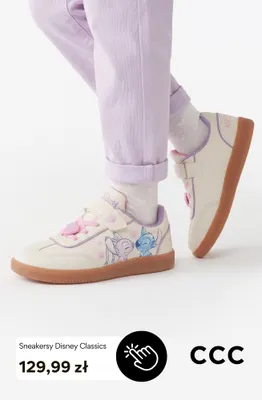 Sneakersy Disney Classics promocja w CCC