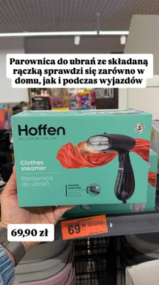 Parownica do ubrań promocja w Biedronka