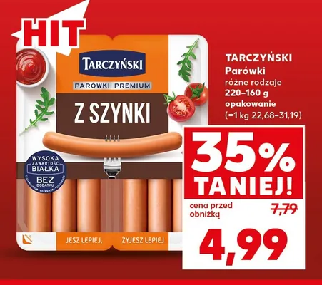 Parówki Tarczyński promocja w Kaufland