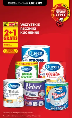 Ręcznik kuchenny Foxy Tornado promocja w Biedronka