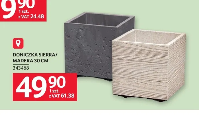 Doniczka Madera 30 cm promocja w Selgros