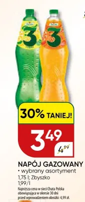 Napój gazowany promocja w Chata Polska