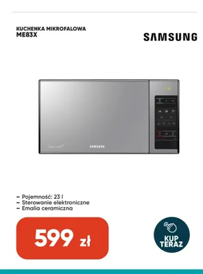 Kuchenka mikrofalowa Samsung promocja w Max Elektro