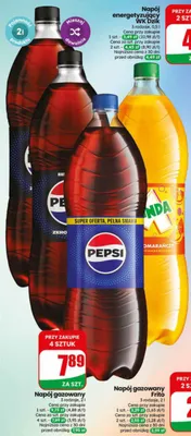 Napój gazowany Pepsi Zero promocja w Dino