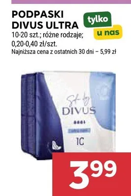 Podpaski Divus Ultra promocja w Stokrotka