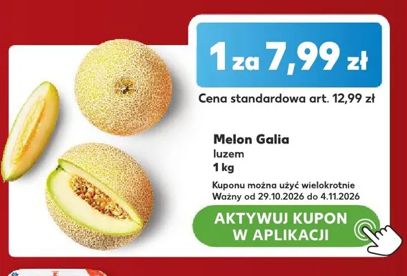 Melon Galia promocja w Kaufland