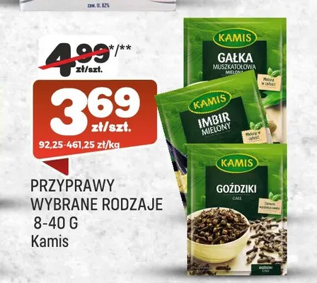 Przyprawa goździki całe Kamis promocja w Społem Praga