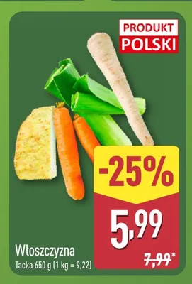 Włoszczyzna promocja w Aldi