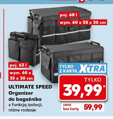 Organizer do bagażnika Ultimate Speed promocja w Kaufland