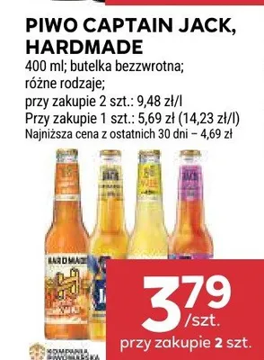 Piwo Captain Jack, Harboe promocja w Stokrotka