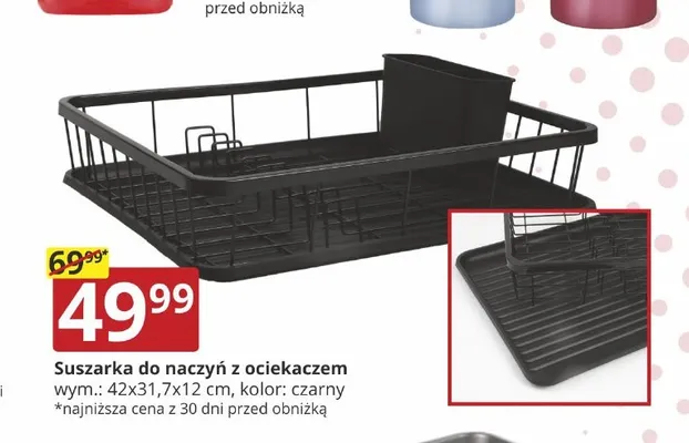 Suszarka do naczyń z ociekaczem promocja w Prymus AGD