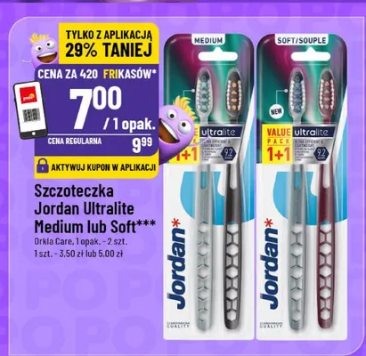 Szczoteczka Medium lub Soft promocja w POLOmarket