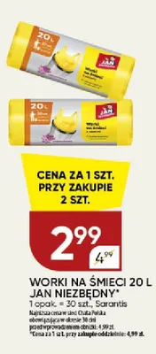 Worki na śmieci 20l Jan Niezbędny Sarantis promocja w Chata Polska