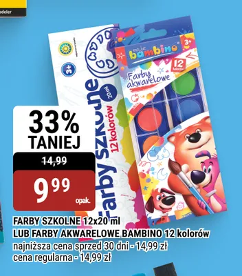 Farby szkolne promocja w bi1