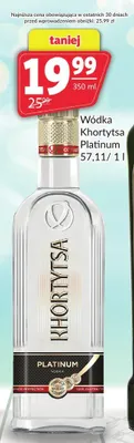Wódka Khortytsa Platinum promocja w Prim Market