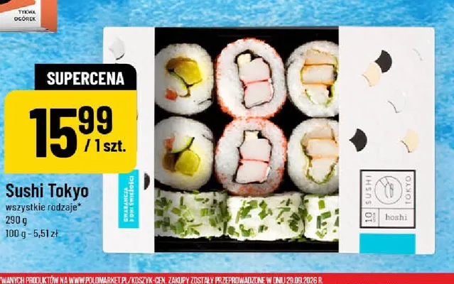Sushi Tokyo Hoshi promocja w POLOmarket