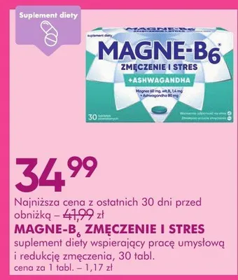 Suplement diety zmęczenie i stres promocja w Super-Pharm