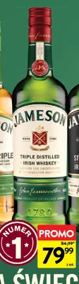 Whiskey Jameson promocja w Intermarche