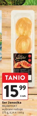 Ser Janosika MILKEFFEKT promocja w Intermarche