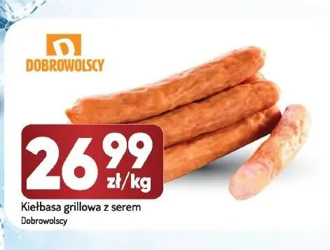 Kiełbasa grillowa z serem Dobrowolscy promocja w Avita