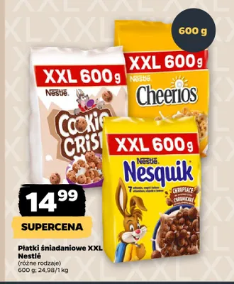 Płatki śniadaniowe Cheerios XXL Nestlé promocja w Netto