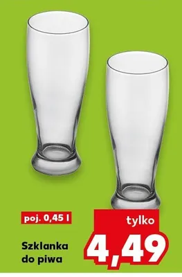 Szklanka do piwa promocja w Kaufland