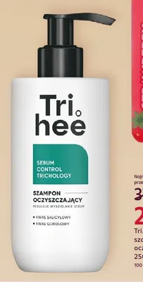 Szampon do włosów Tri.hee oczyszczający promocja w Rossmann