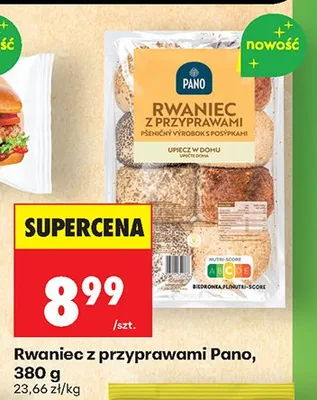 Rwaniec z przyprawami Pano promocja w Biedronka