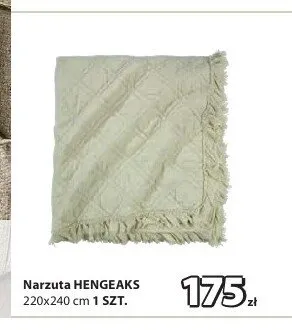 Narzuta Jysk HENGEAKS promocja w Jysk