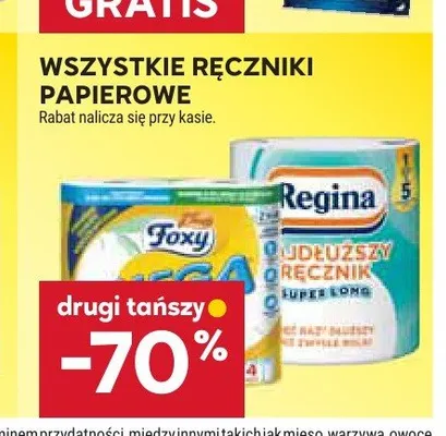 Ręczniki papierowe Foxy promocja w Stokrotka