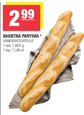 Bagietka paryska promocja w SPAR