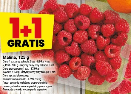 Malina promocja w Twój Market