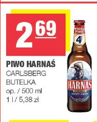 Piwo Harnaś promocja w SPAR