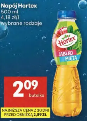 Napój Hortex promocja w Delikatesy Centrum