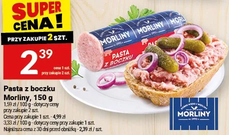 Pasta z boczku promocja w Twój Market