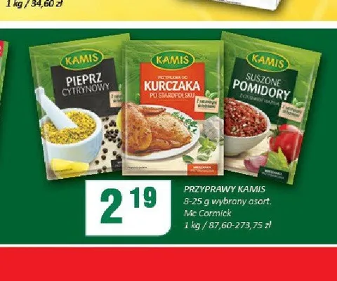 Pieprz cytrynowy Kamis promocja w Chorten
