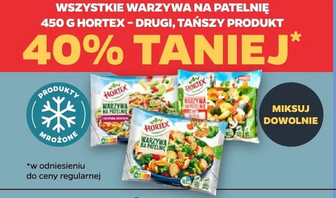 Warzywa na patelnię promocja w Netto
