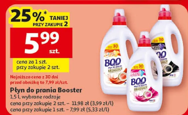 Płyn do prania promocja w Auchan