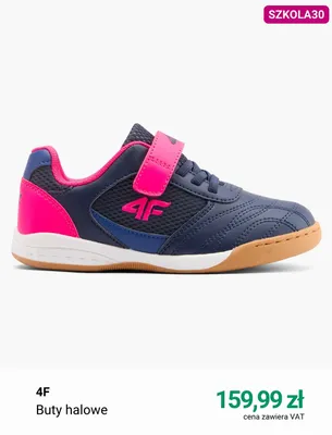 Buty halowe 4F promocja w Deichmann