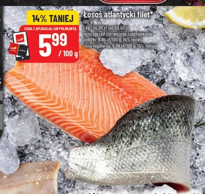 Łosoś atlantycki dzwonko Superfish promocja w POLOmarket